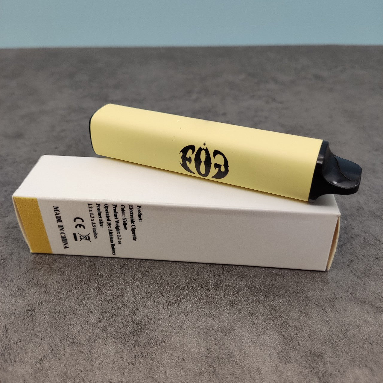 Electronic Cigarette Smokeless and Safer Electronic Cigarette, Yellow
