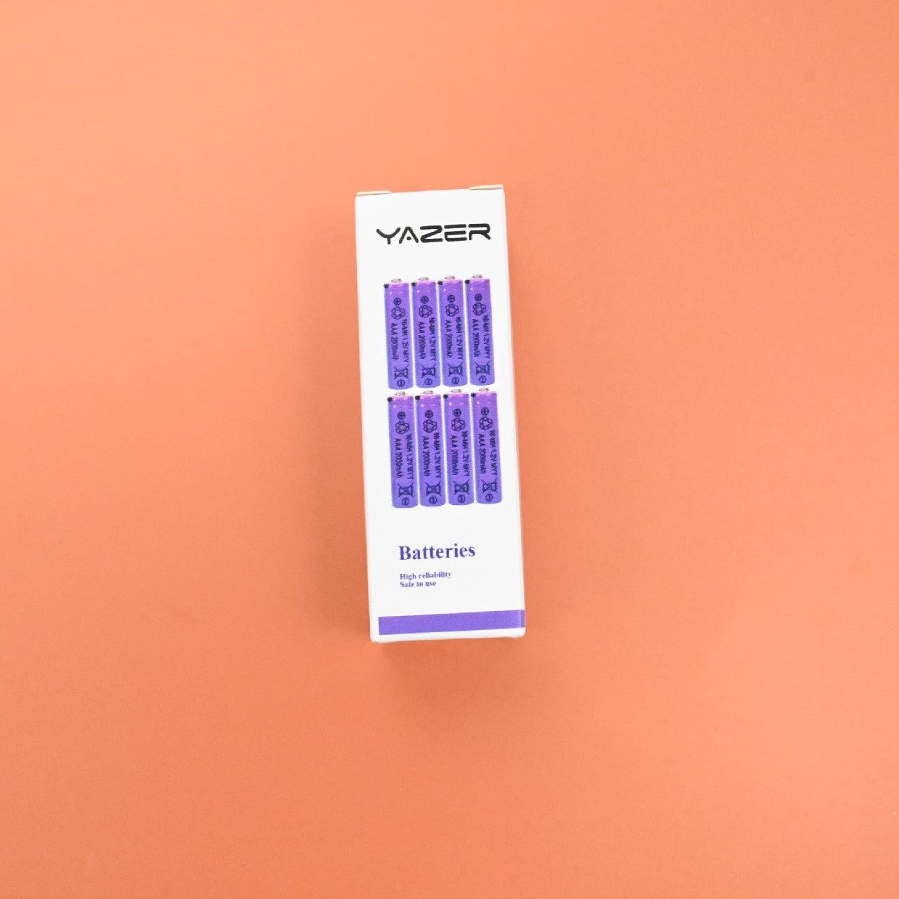 YAZER Rechargeable Battery for Toy Alarm Clock Air Conditioner Flashlight AAA Battery