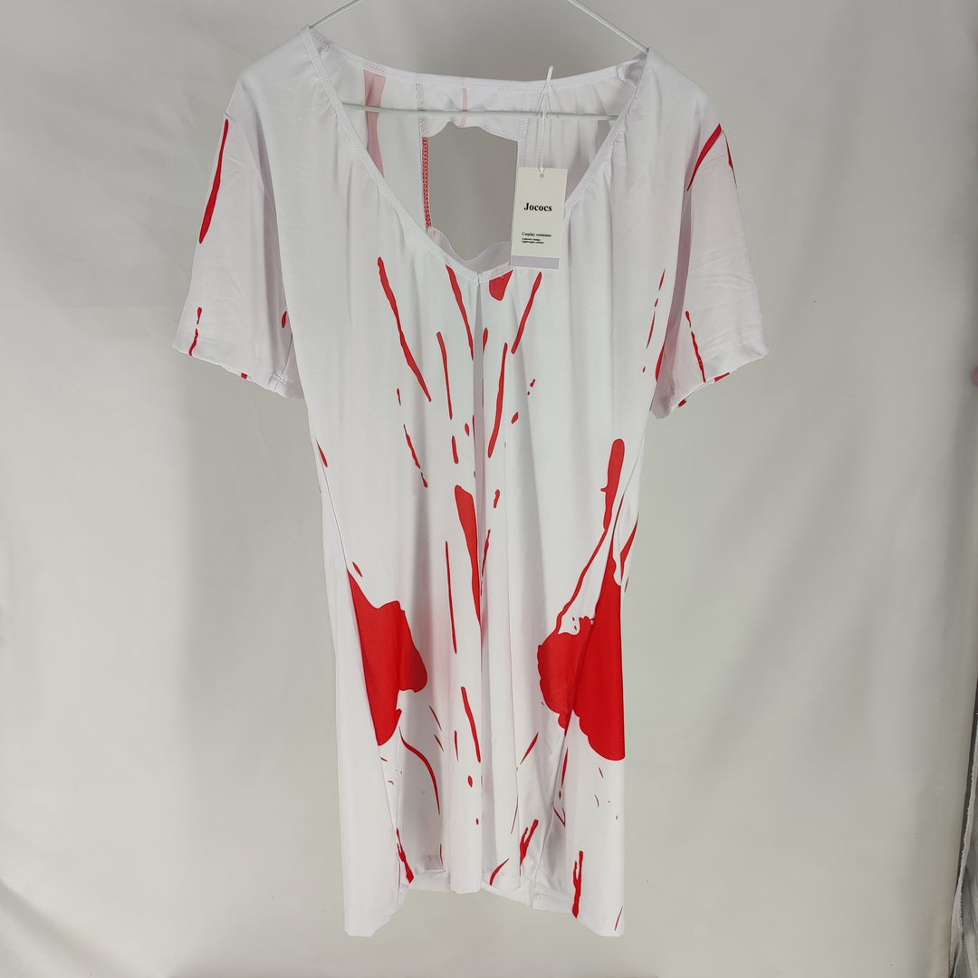 Jococs White Role-Play Costume, Size M, Polyester Material - RPG Costumes