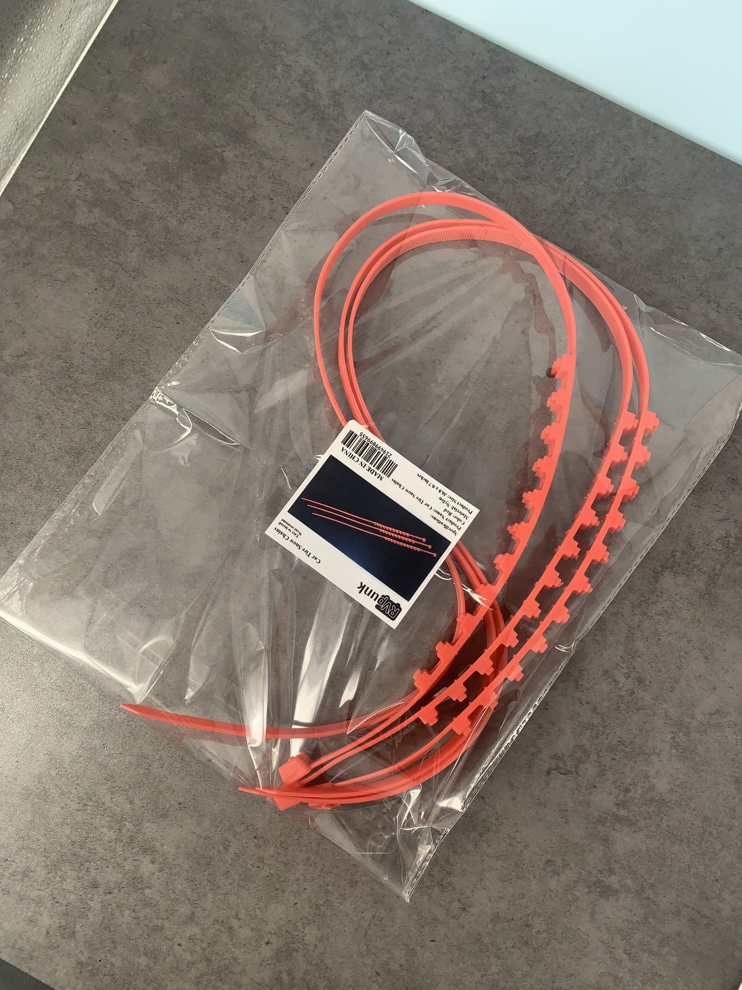 RVpunk Snow Chains, for Car Universal Anti-Skip Chains for SUV/Truck Winter Anti-Slip Snow Chain