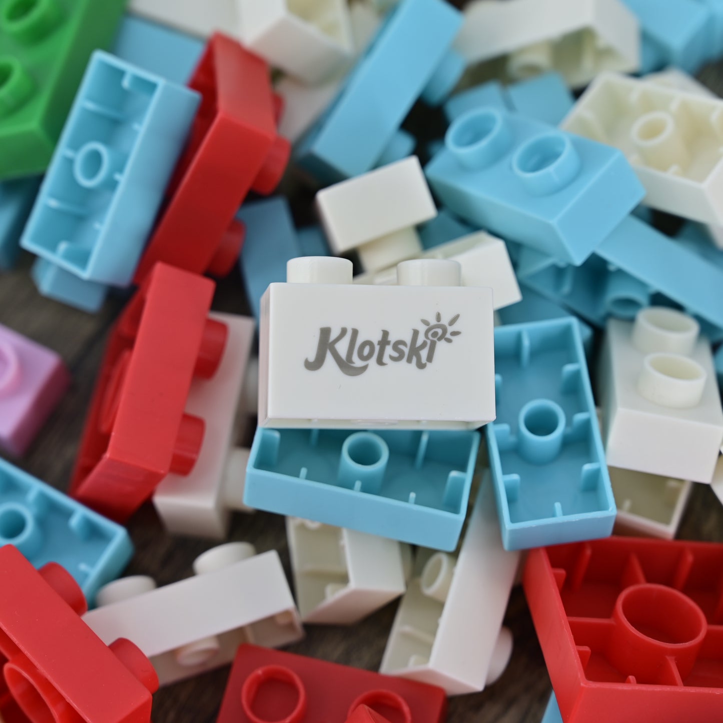 Klotski Building Block Toys, Educational Toys, 30 Pieces, Multi-color, Building Block Construction Toys