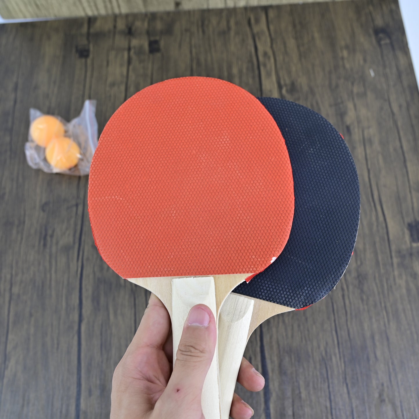 Player Table Tennis Paddle Kit with 2 Balls