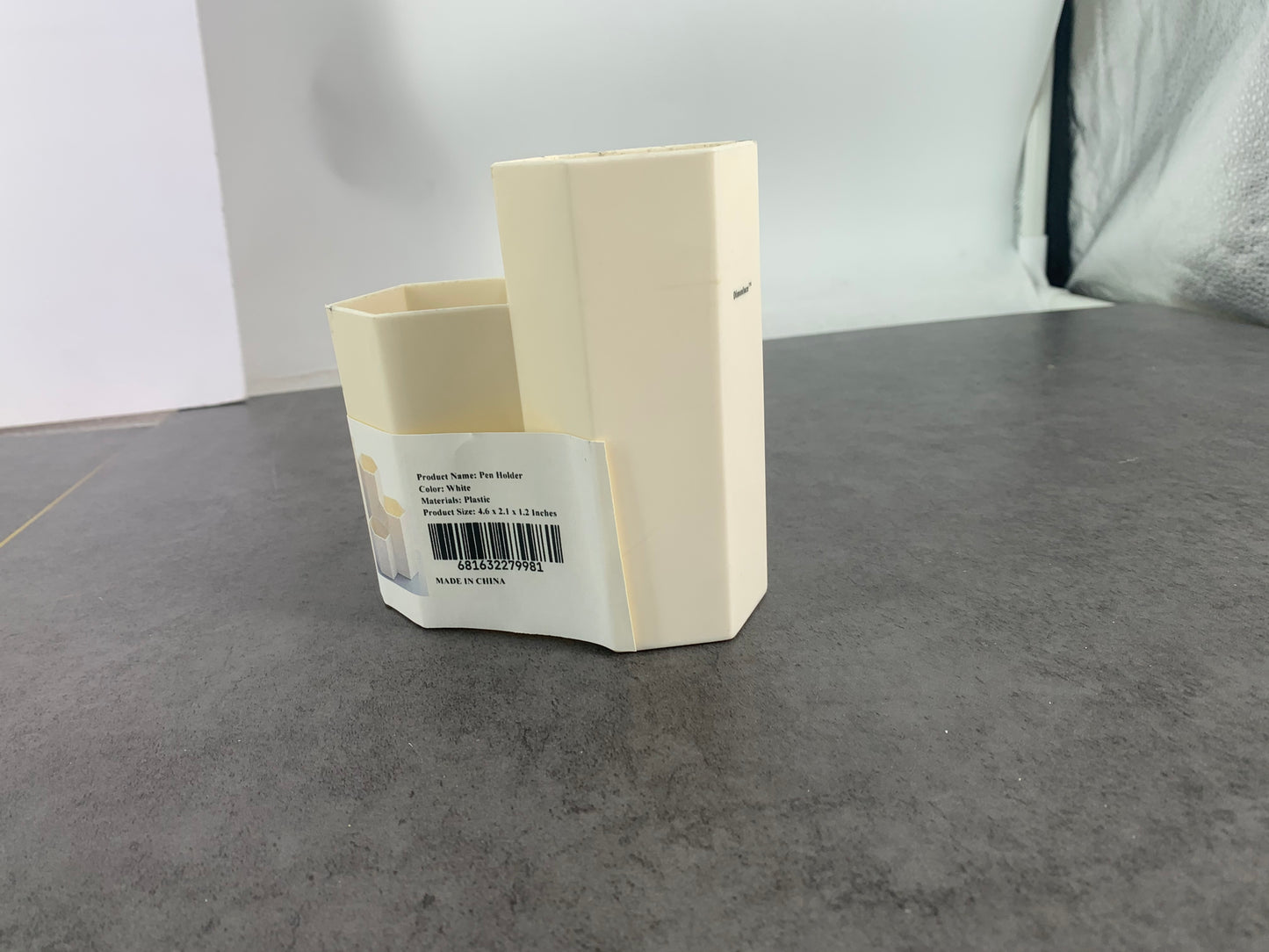 Dimonluce Pen Holder Organizer Suitable For Desk, Office, White