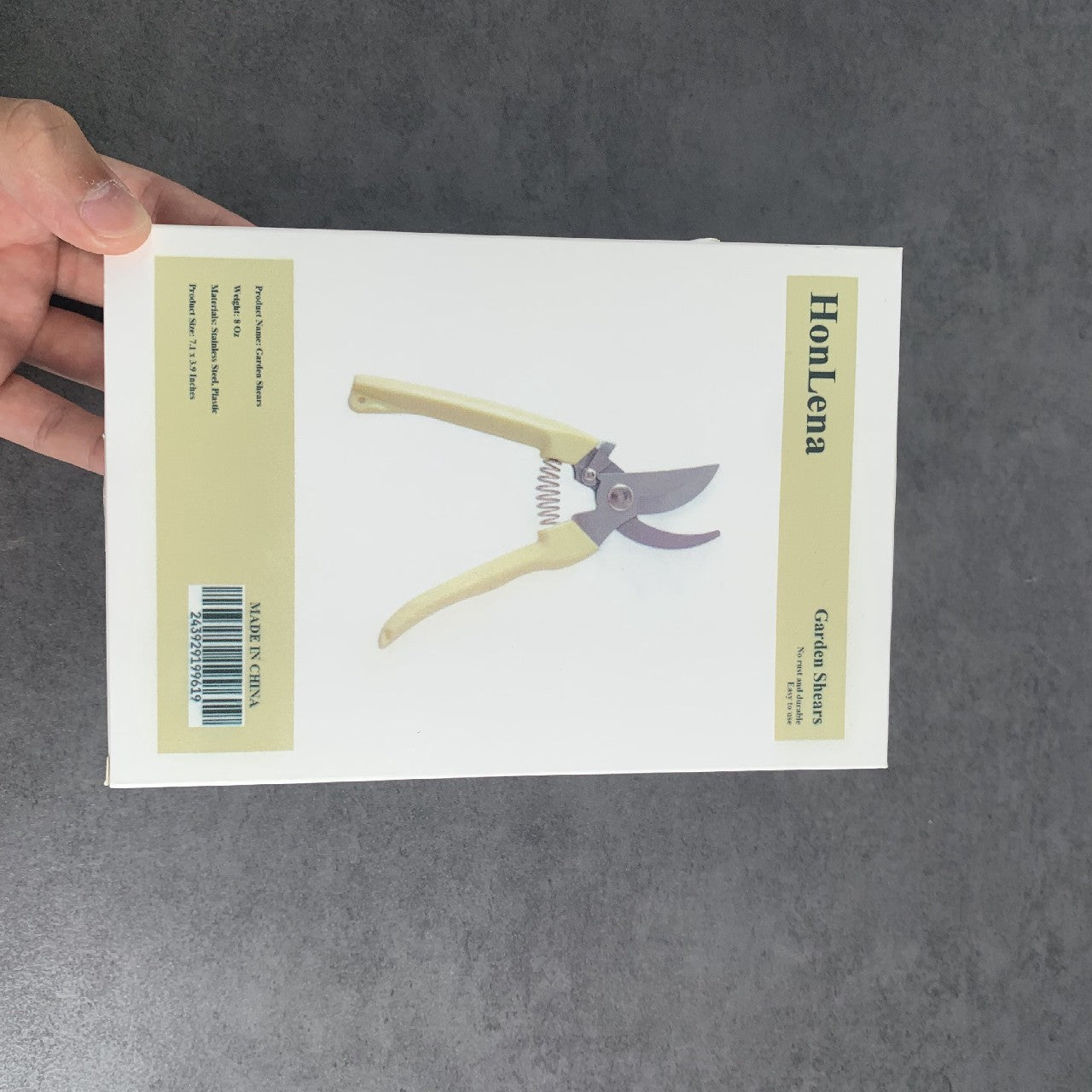 HonLena Stainless Steel Professional Gardening Scissors for Plants, Gardening, Trimming, Garden Tools