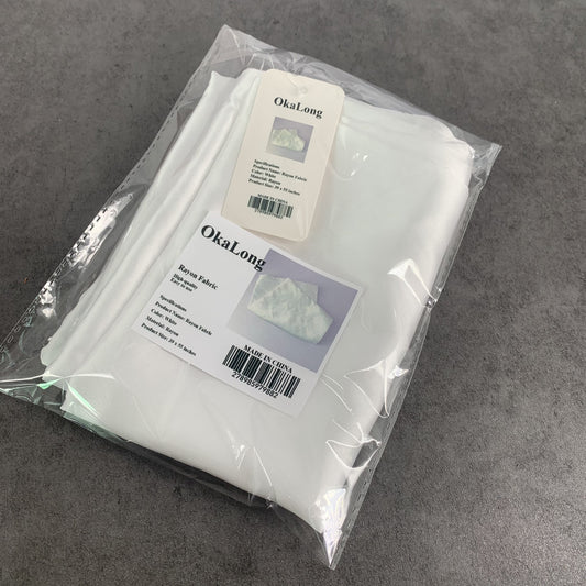 OkaLong Silk Cloth for Sewing DIY Crafting