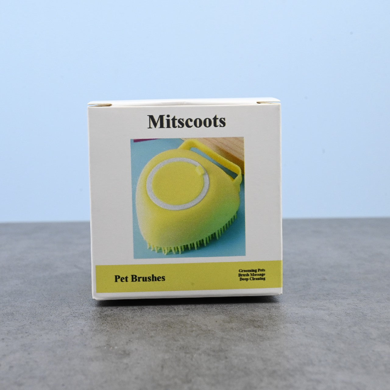 Mitscoots Soft Silicone Dog Brush Pet Cleaning Brush, Grooming Brush, Pet Massage Tool for Cats and Dogs