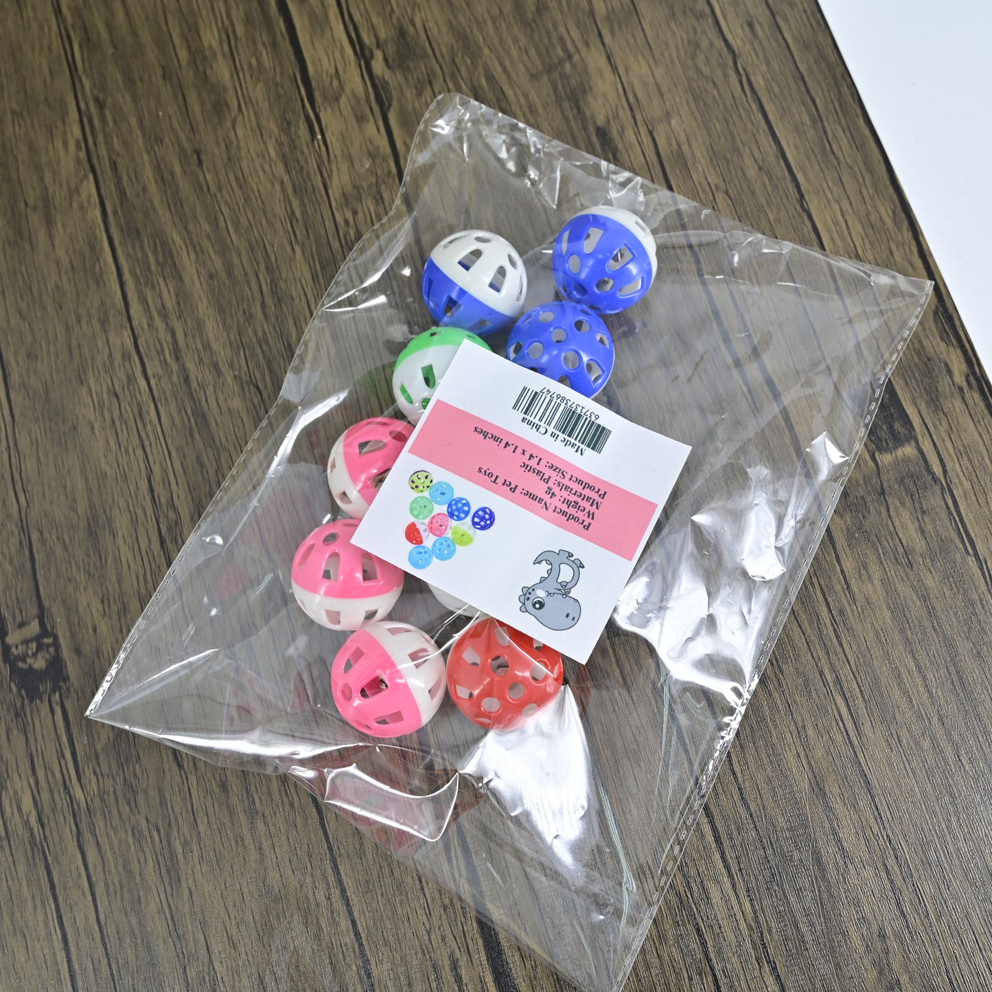 Pet Toys Ball with Bell for Cats Dogs