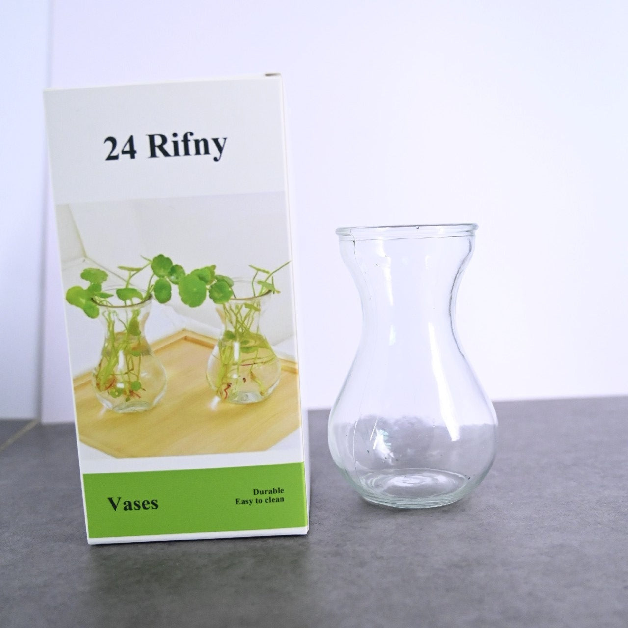 24 Rifny Hydroponic Plant Vase Utensils for Planting Plants, Indoor Terrariums for Plants