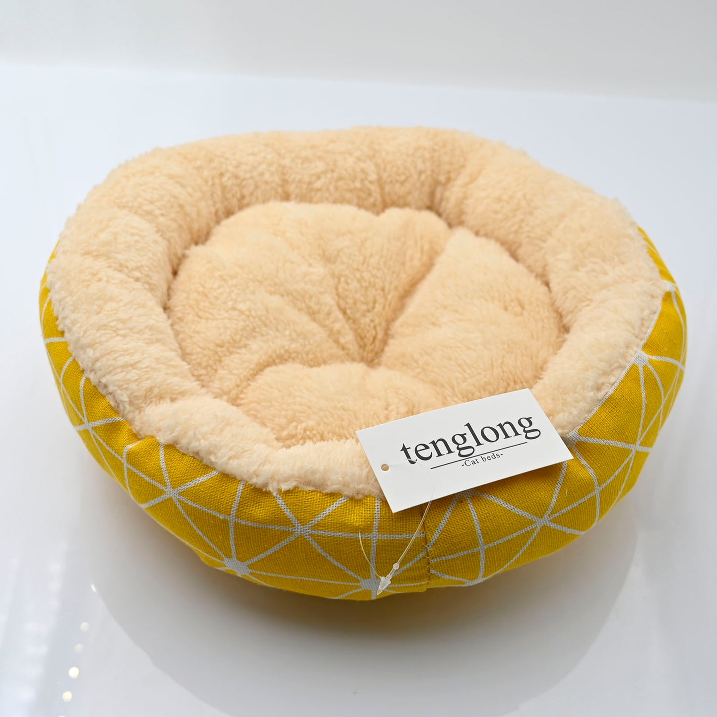 tenglong Pet Cushions in Yellow Ideal for Dog & Cats