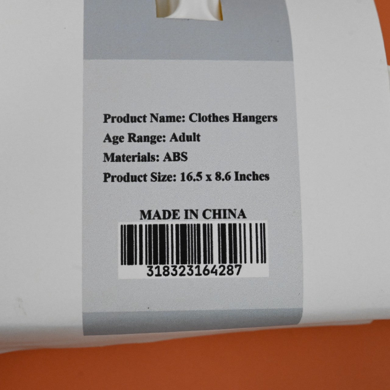 NGARDIO Clothes Hanger Magic Hanger Seamless Non-Slip Adult Plastic Hanger