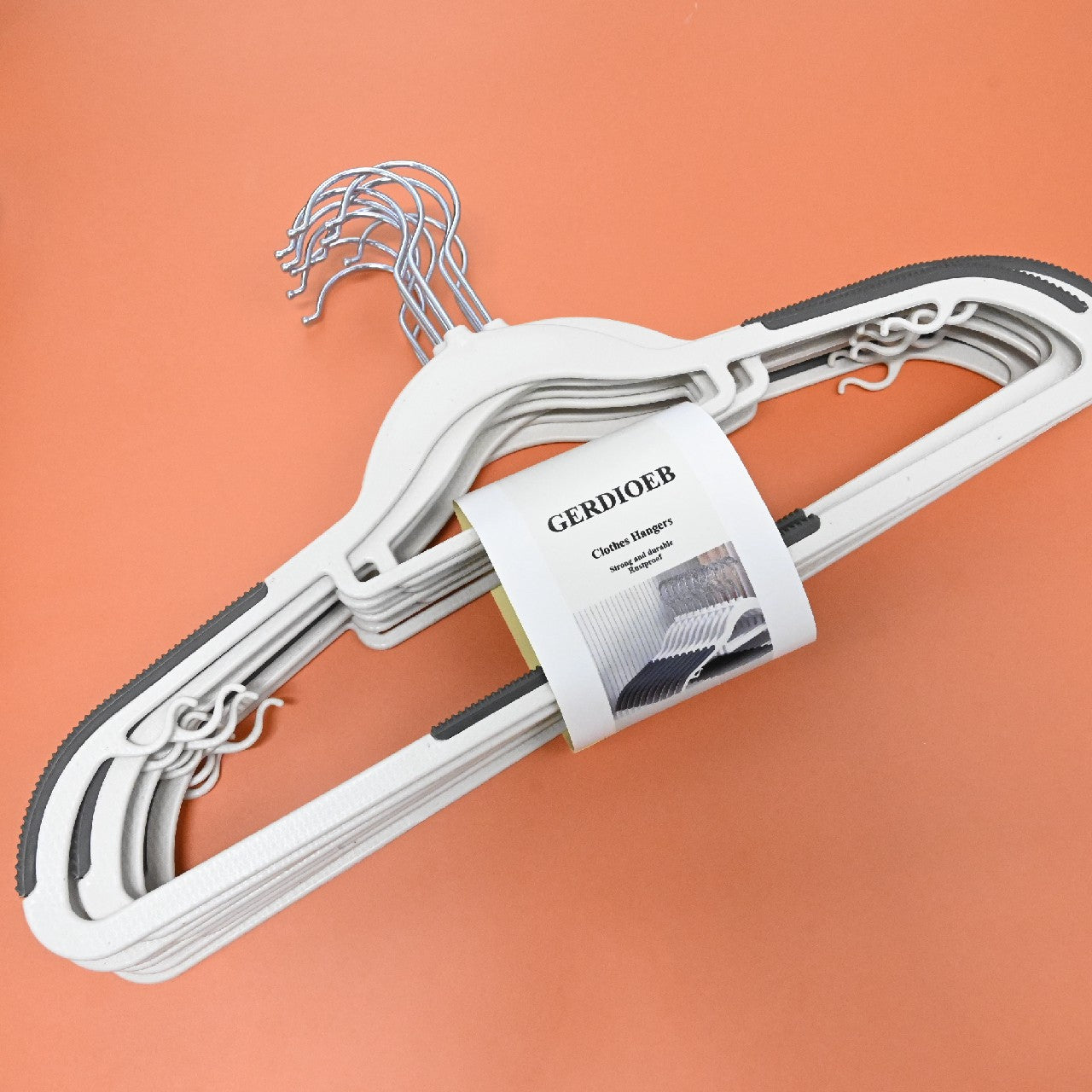 GERDIOEB Clothes Hanger Magic Hanger Seamless Non-Slip Adult Plastic Hanger