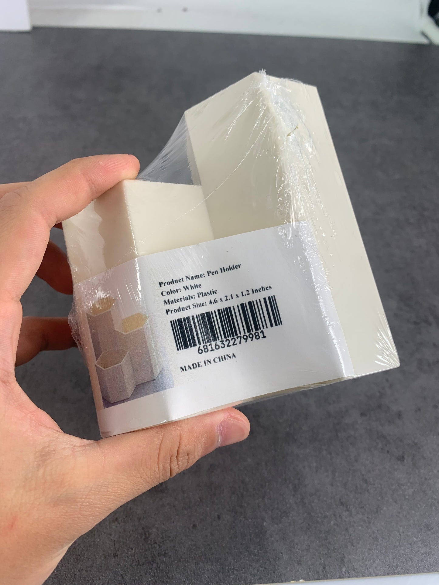 Dimonluce Pen Holder Organizer Suitable For Desk, Office, White