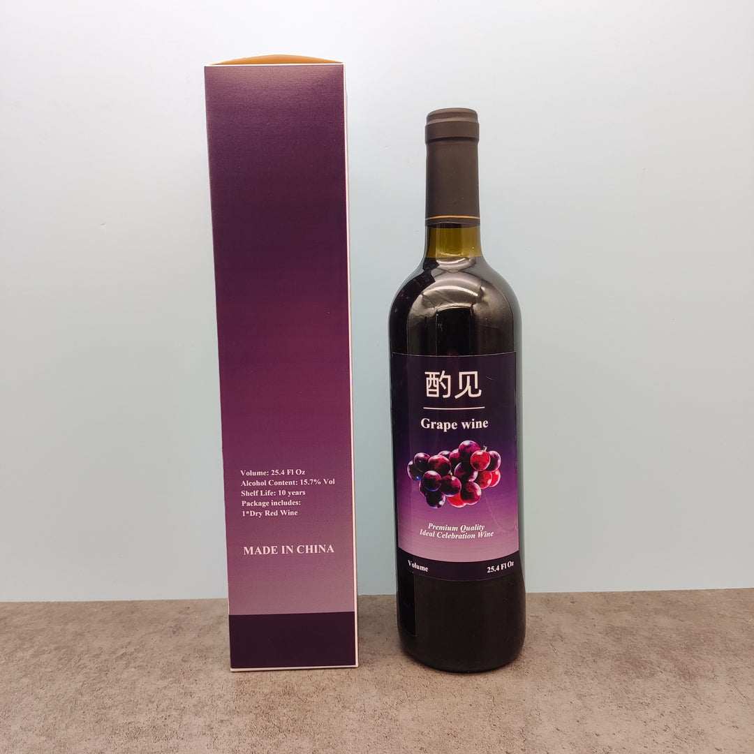 酌见 Red Wine, Volume: 750ml, Alcohol Content: 15.7% Vol, Shelf Life: 10 Years