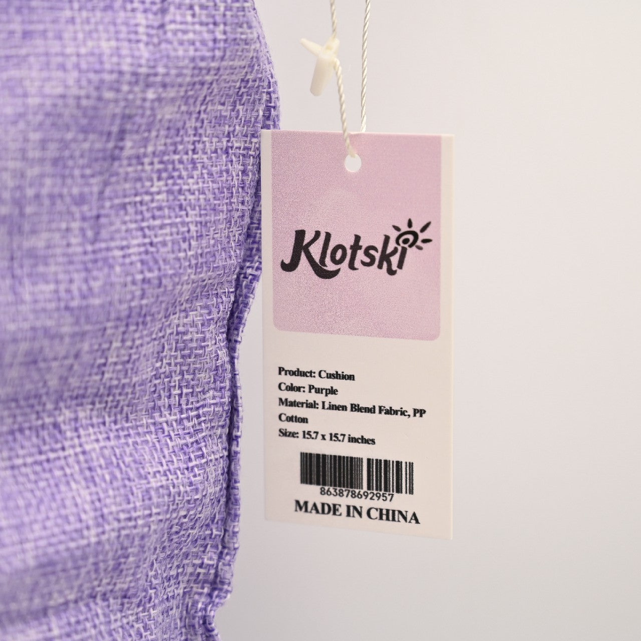 Klotski Soft Cushion Decorative Throw Pillow Cushion for Home Décor