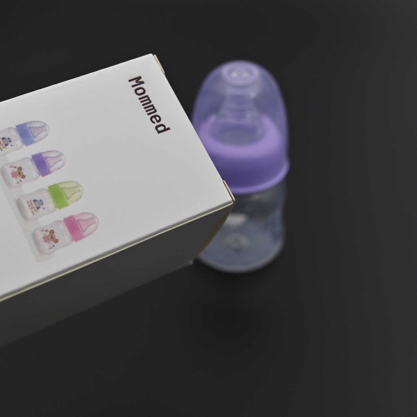 Mommed Safe and Hygienic Silicone Baby Bottles