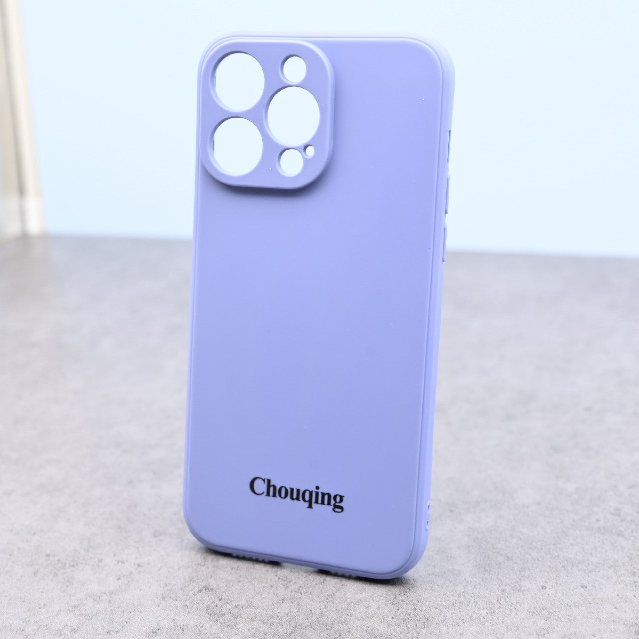 Chouqing Cell Phones Protective Cases Silicone Case for iPhone 14 Pro in Blue