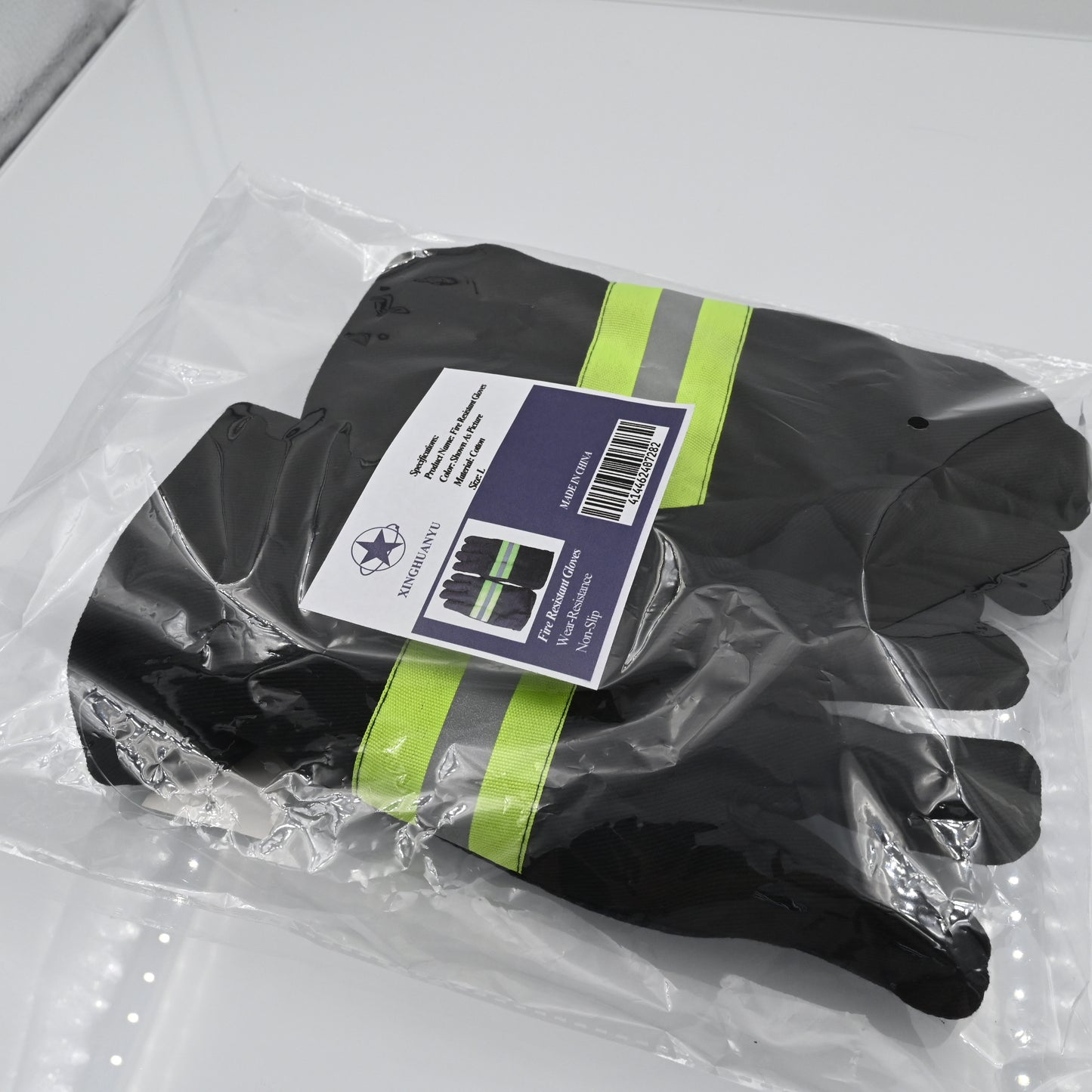 xinghuanyu Fireman Gloves Wear-Resistance Non-Slip Thicken Fire Proof Gloves