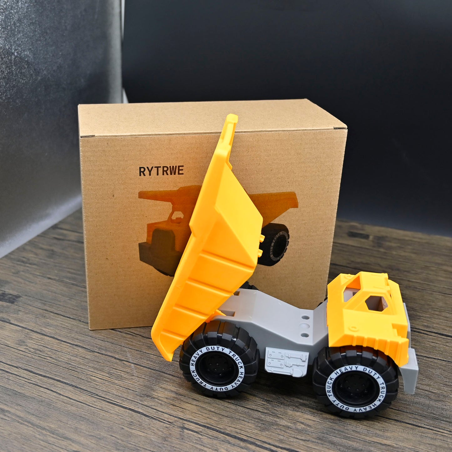 RYTRWE Engineering Truck Toy Plastic Dump Truck Models Kids Boys Mini Gifts