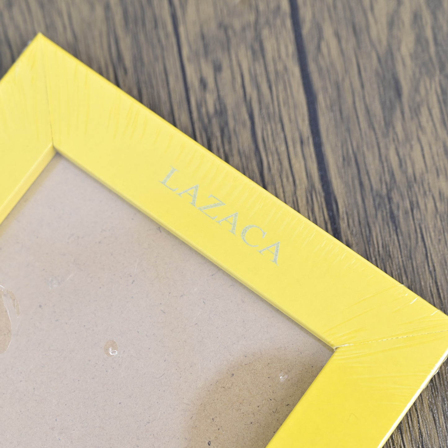 LAZACA Photo Frames Pictures Frames Desktop Decor Rectangle Frame in Yellow