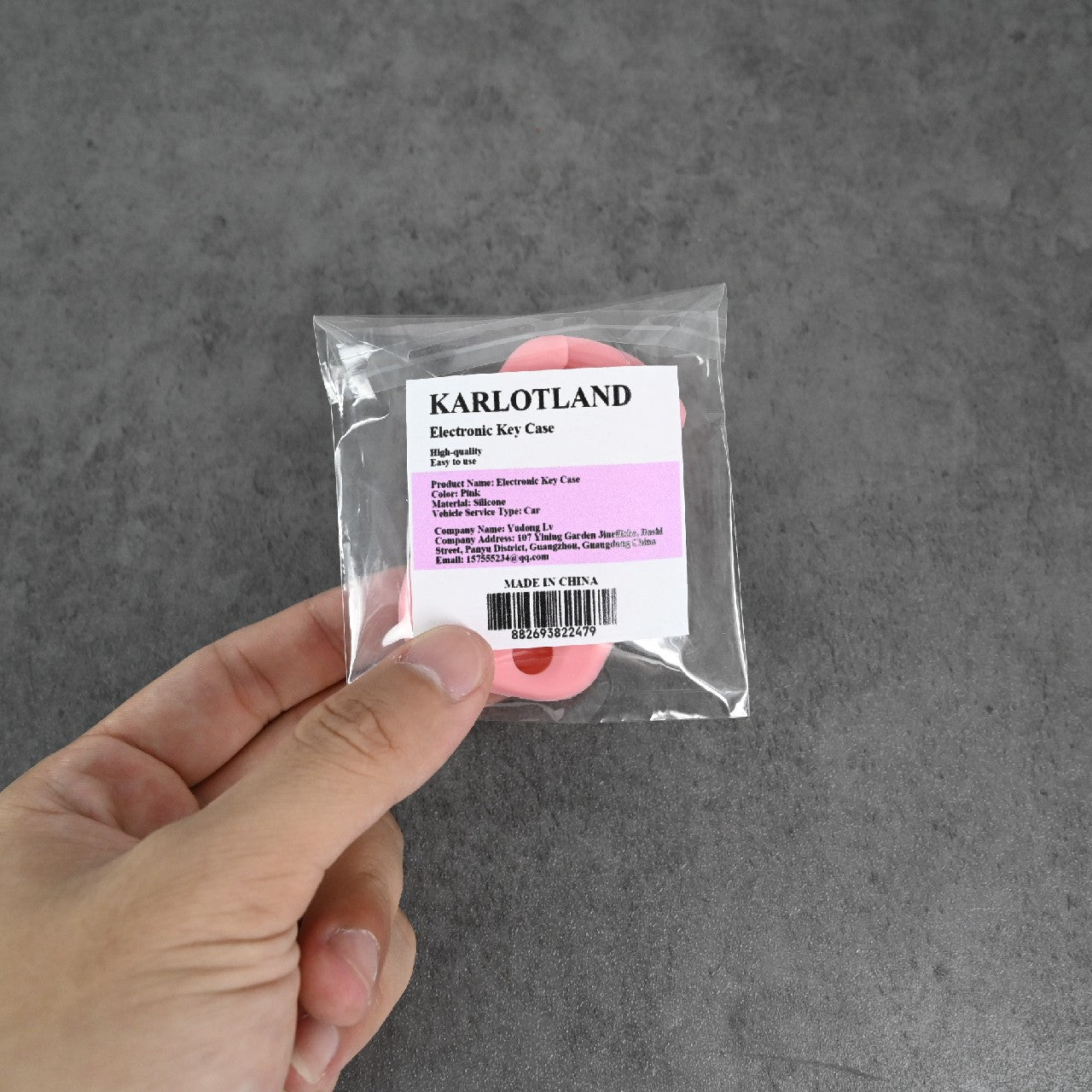 KARLOTLAND Silicone Cover Protector Case for Electronic Key Smart Remote Key Fob