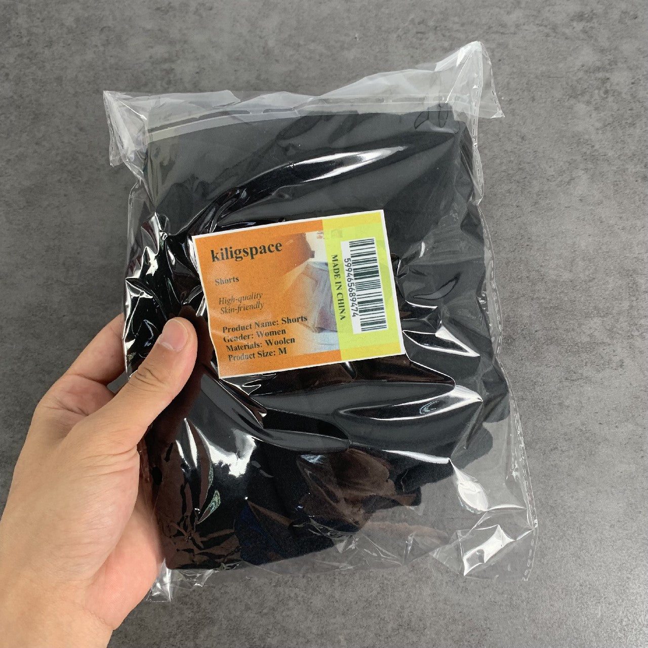 kiligspace High Waist Wide Leg Shorts Autumn And Winter Loose Outer Woolen Casual Shorts