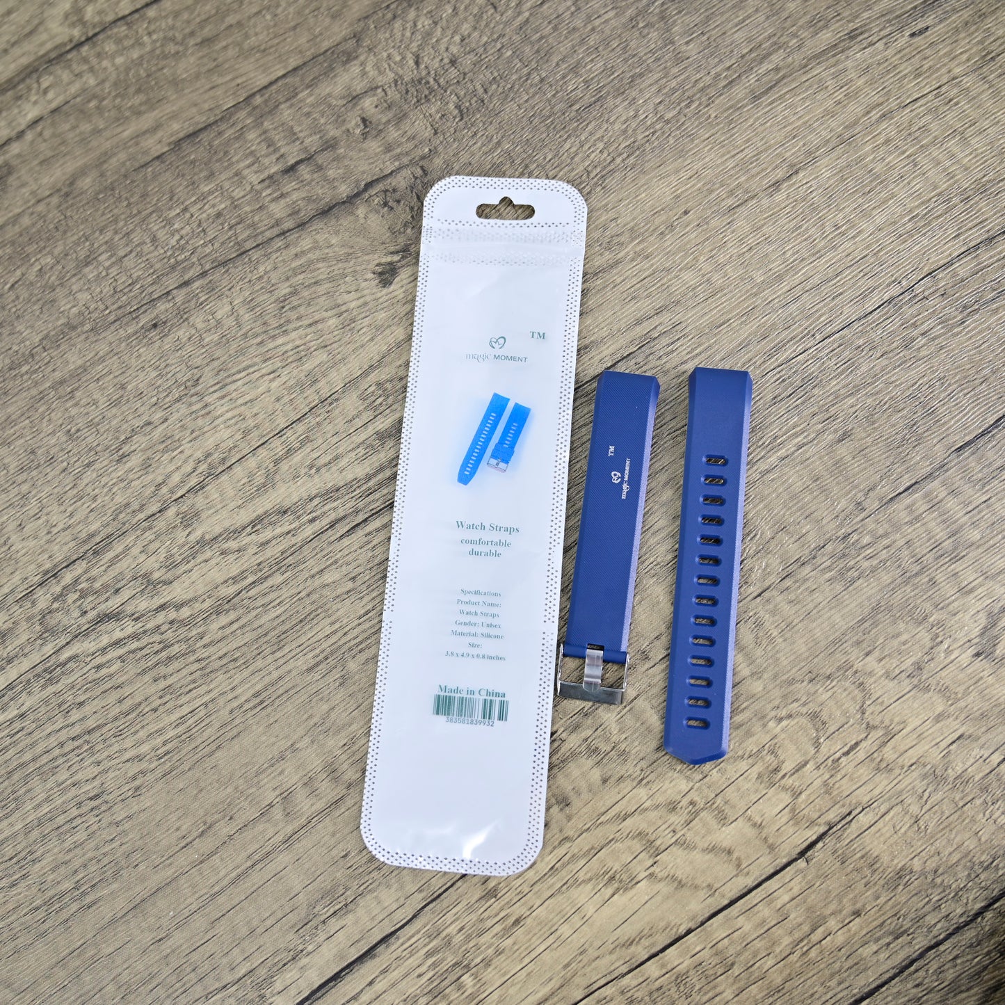 magic MOMENT 22mm Soft Silicone Strap Universal Elbow Arc Rubber Band Sport Waterproof Replacement Bracelet Watch Accessories