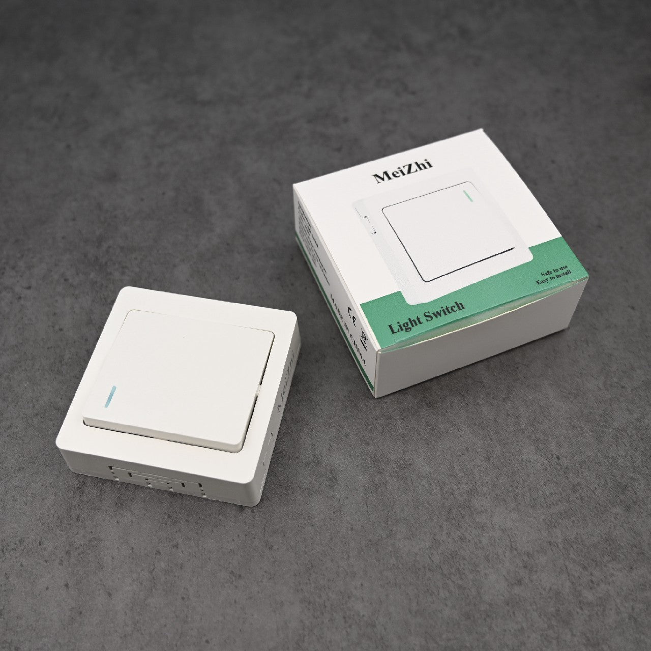 MeiZhi Electric Door Switch Release Button Push Switch for Access for Door Gate Exit In White