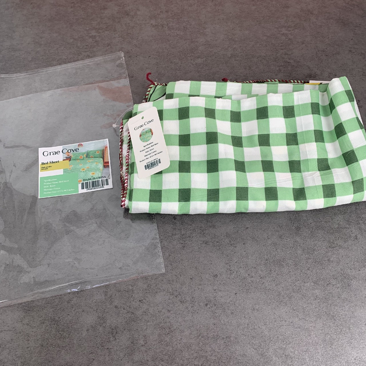 Grae Cove Simply Clean Soft Hypoallergenic Stain Resistant Bed Sheet