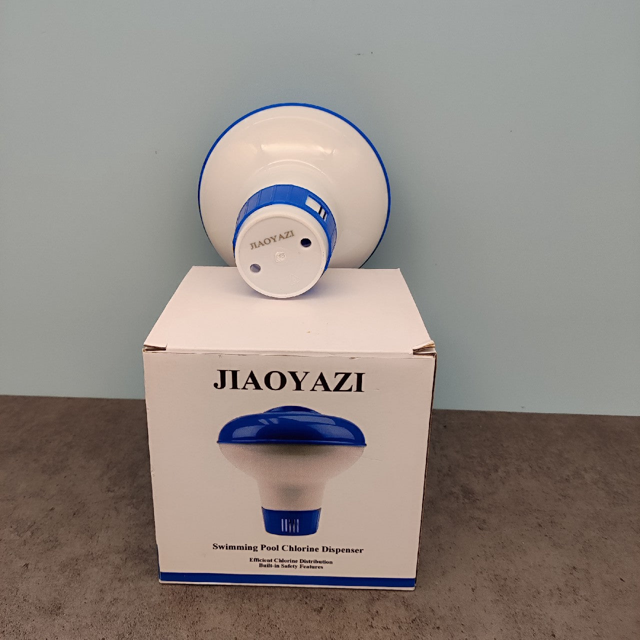 JIAOYAZI Swimming Pool Chlorine Dispenser Tablet Chemical Dispenser