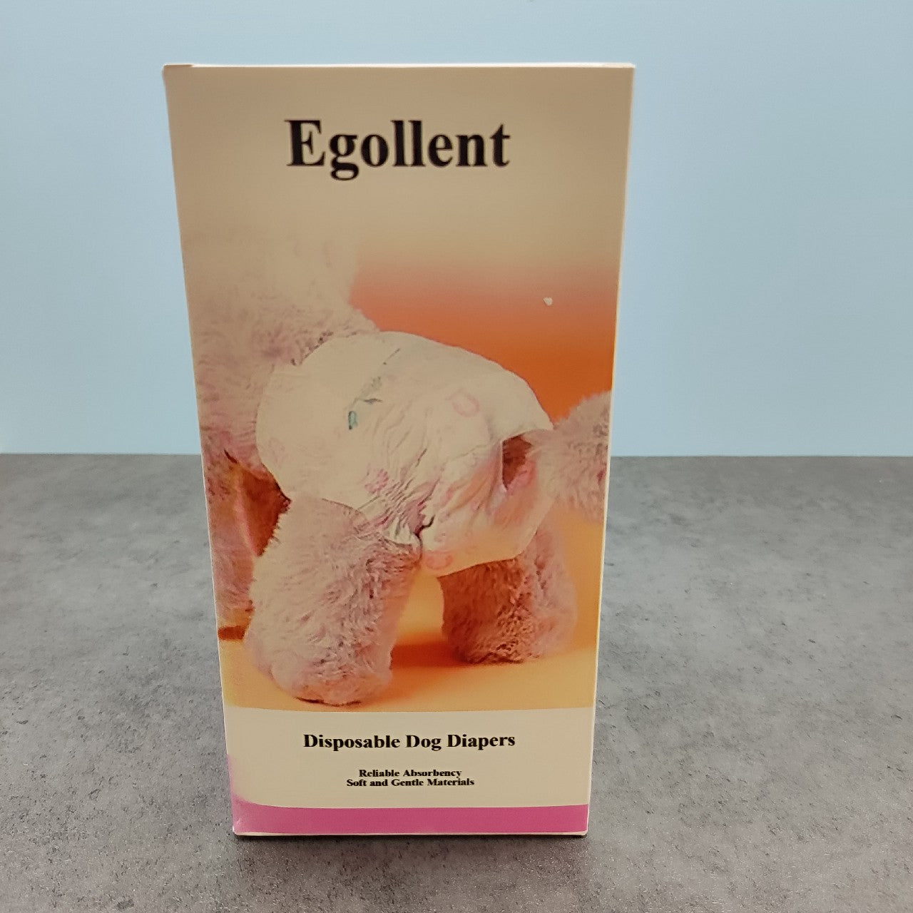 Egollent Disposable Dog Diapers Comfortable and Absorbent Diapers for Female Dog