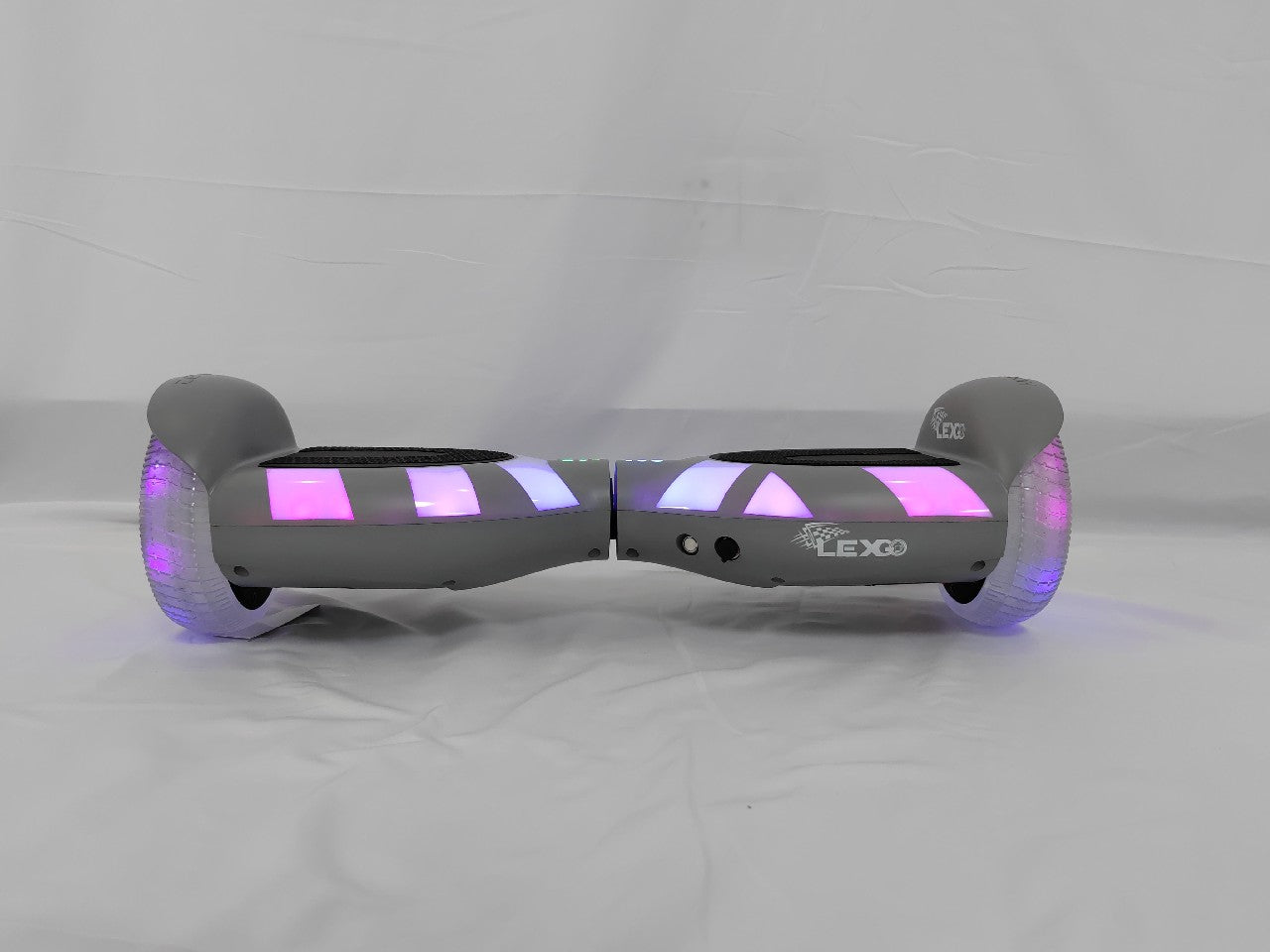 LEXGO Mobility Scooter Hoverboard Self-Balancing Scooter with 6.5” LED Light-Up Wheels, 7 mph Max Speed, Dual 150W Motors, 4.5 Miles Max Range