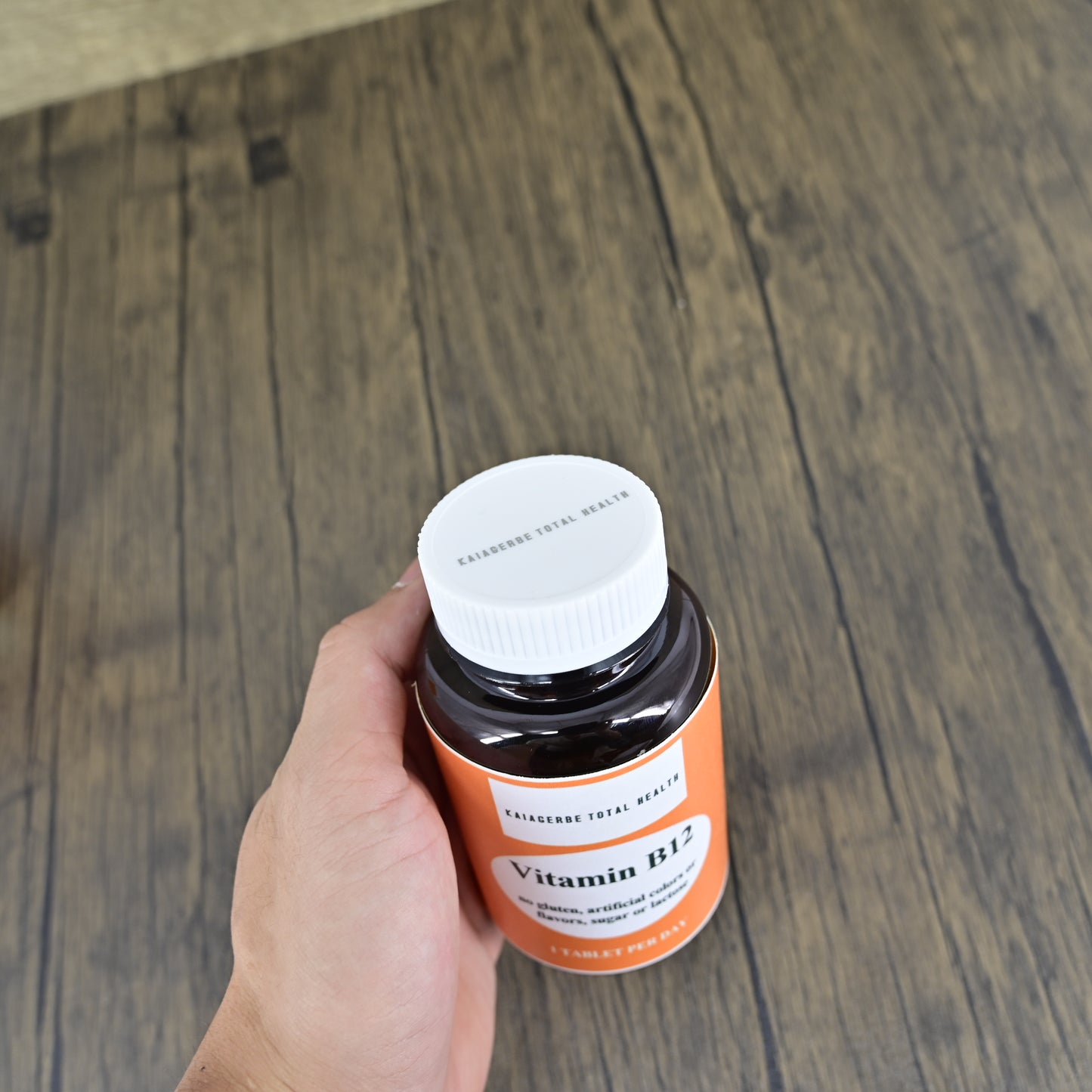 KAIAGERBE TOTAL HEALTH Vitamin B12 Supplement Supports Energy Metabolism and Nervous System Health for Adult