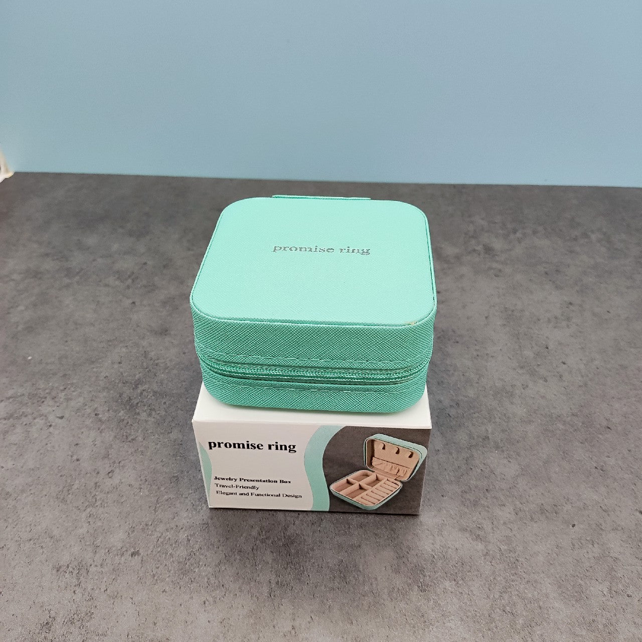 promise ring Elegant Jewelry Presentation Box Jewellry Display Box for Earring/Necklace