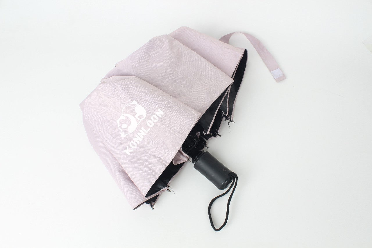 KONNLOON Lightweight Travel Umbrella for Rain Portable Windproof Sun Umbrella UV Protection