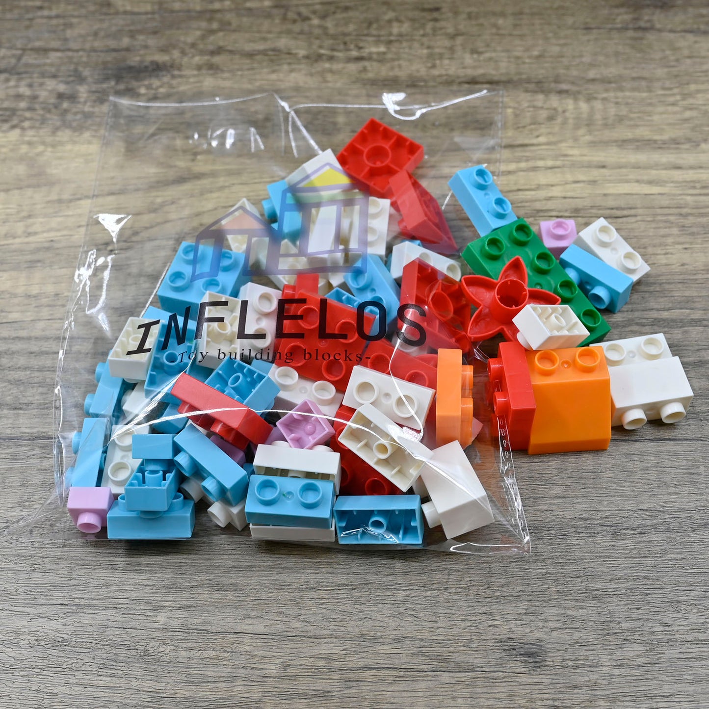 INFLELOS Children's Building Blocks Toys for Boys and Girls Aged 3-6