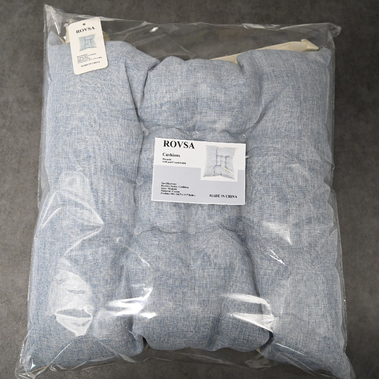 ROVSA Chair Cushions Soft Chair Pad and Dining Seat Cushion
