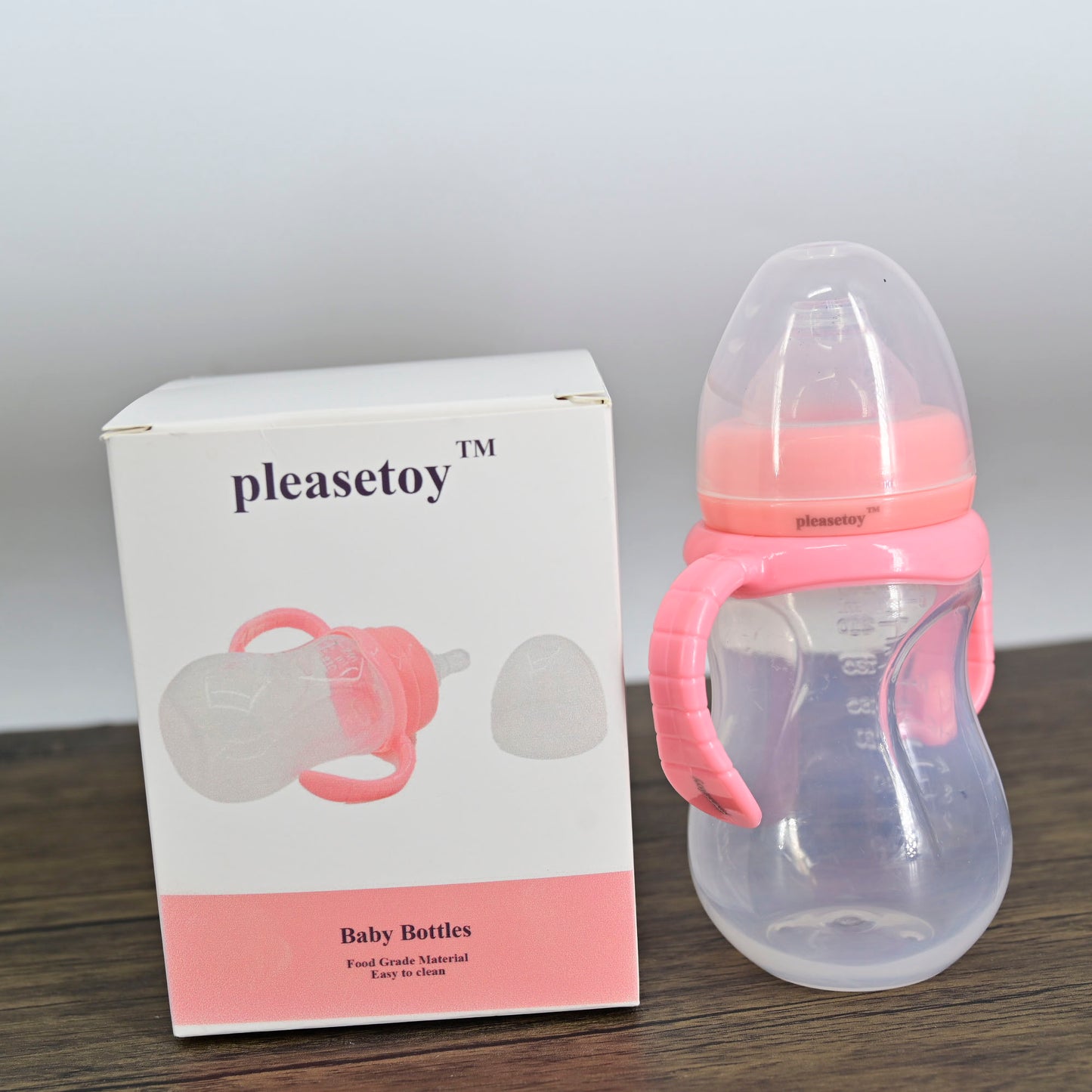 pleasetoy Natural Babies Bottles With Natural Nipples