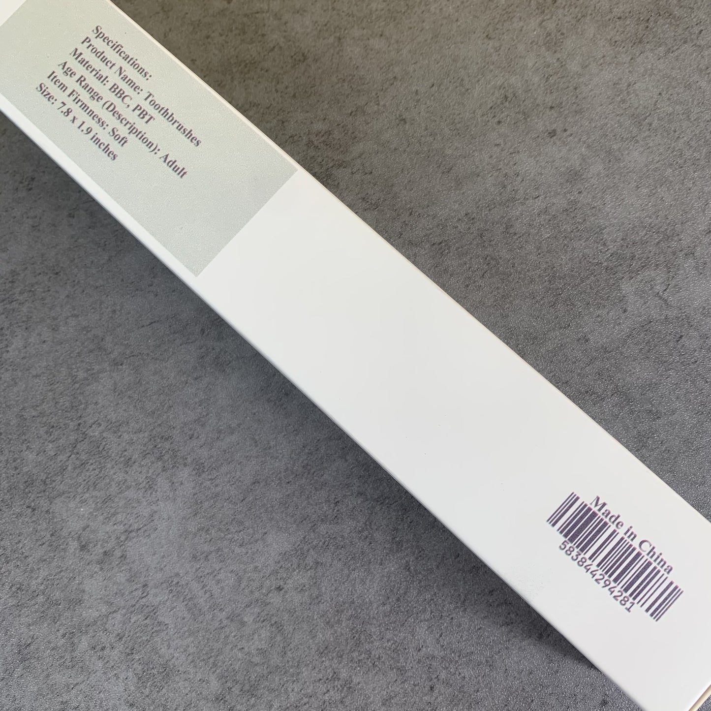 Homtas Clean Toothbrush Blue Toothbrush, Medium Toothbrush for Adults, 1 Pack