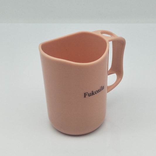 Fukosila Plastic Mugs Cup for offee in Pink