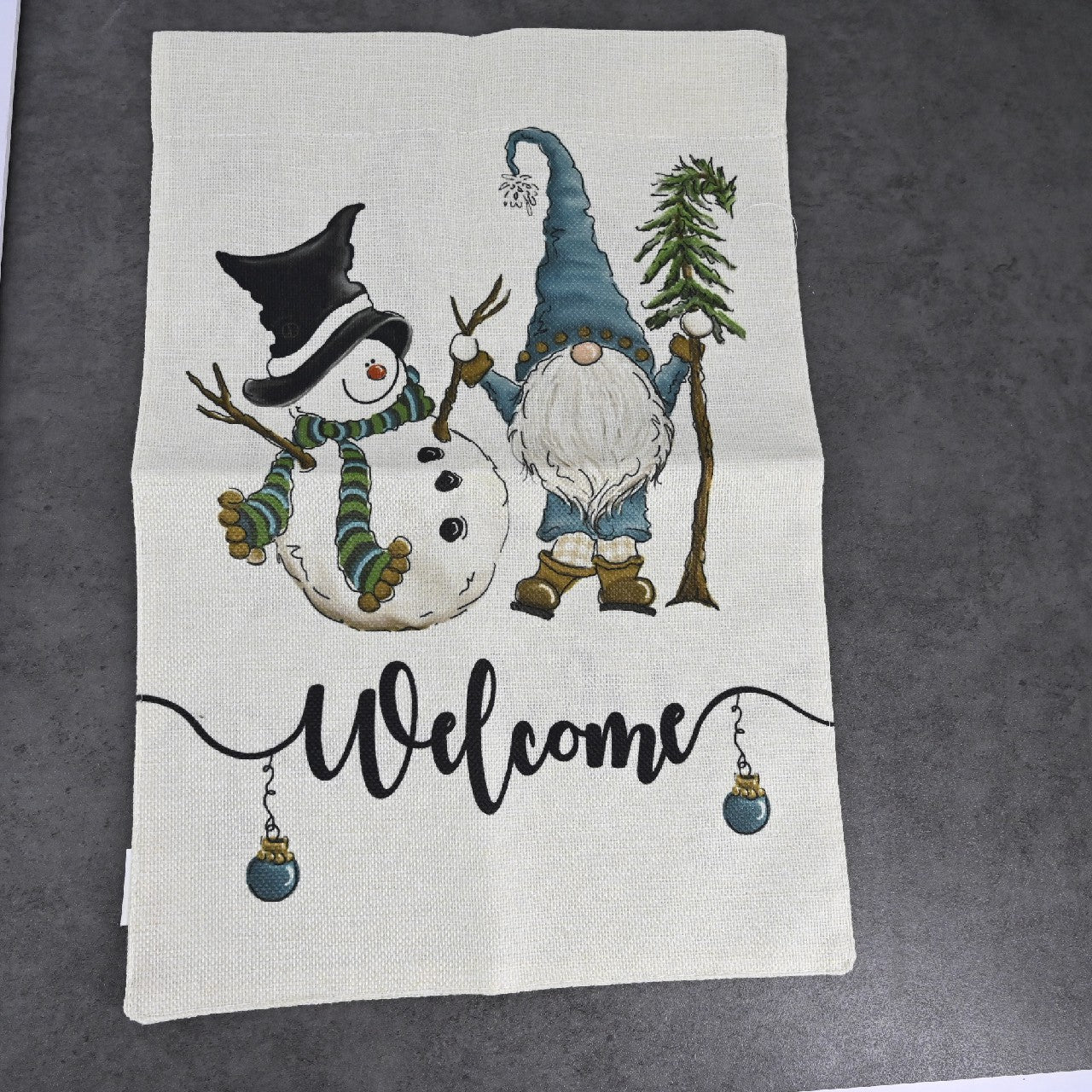 Fcimu Garden Flag for Christmas Outdoor Ornaments Decoration