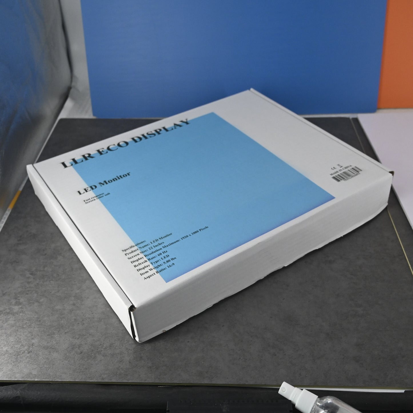 LLR ECO DISPLAY 22 Inches 1080p LED Monitor Professional Thin Computer ...