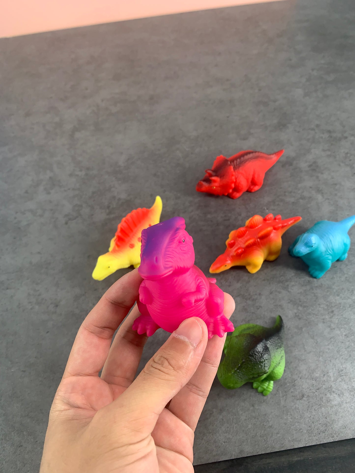 HipyPlay 6Pcs Mini Animals Figures Toys Set Party Favors for Kids