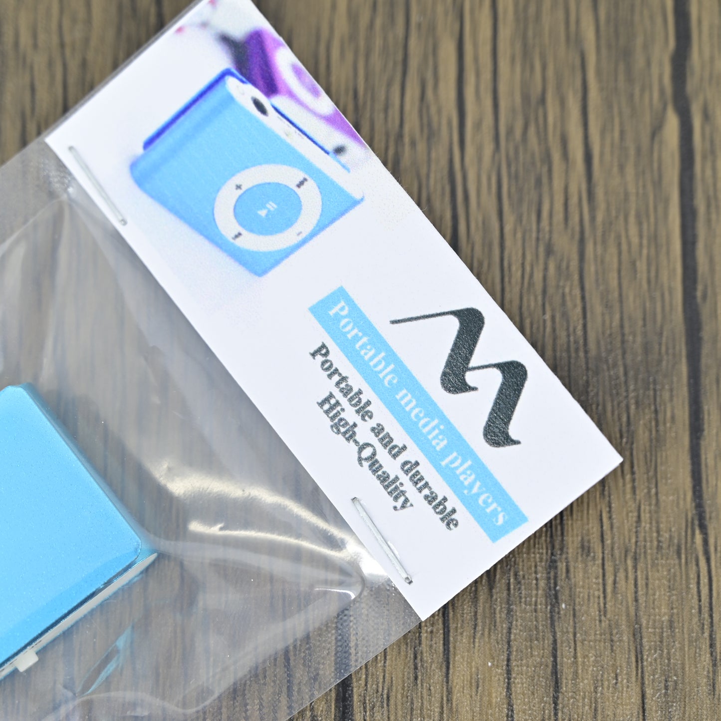 Portable Media Players Mini Clip MP3 Player in Blue