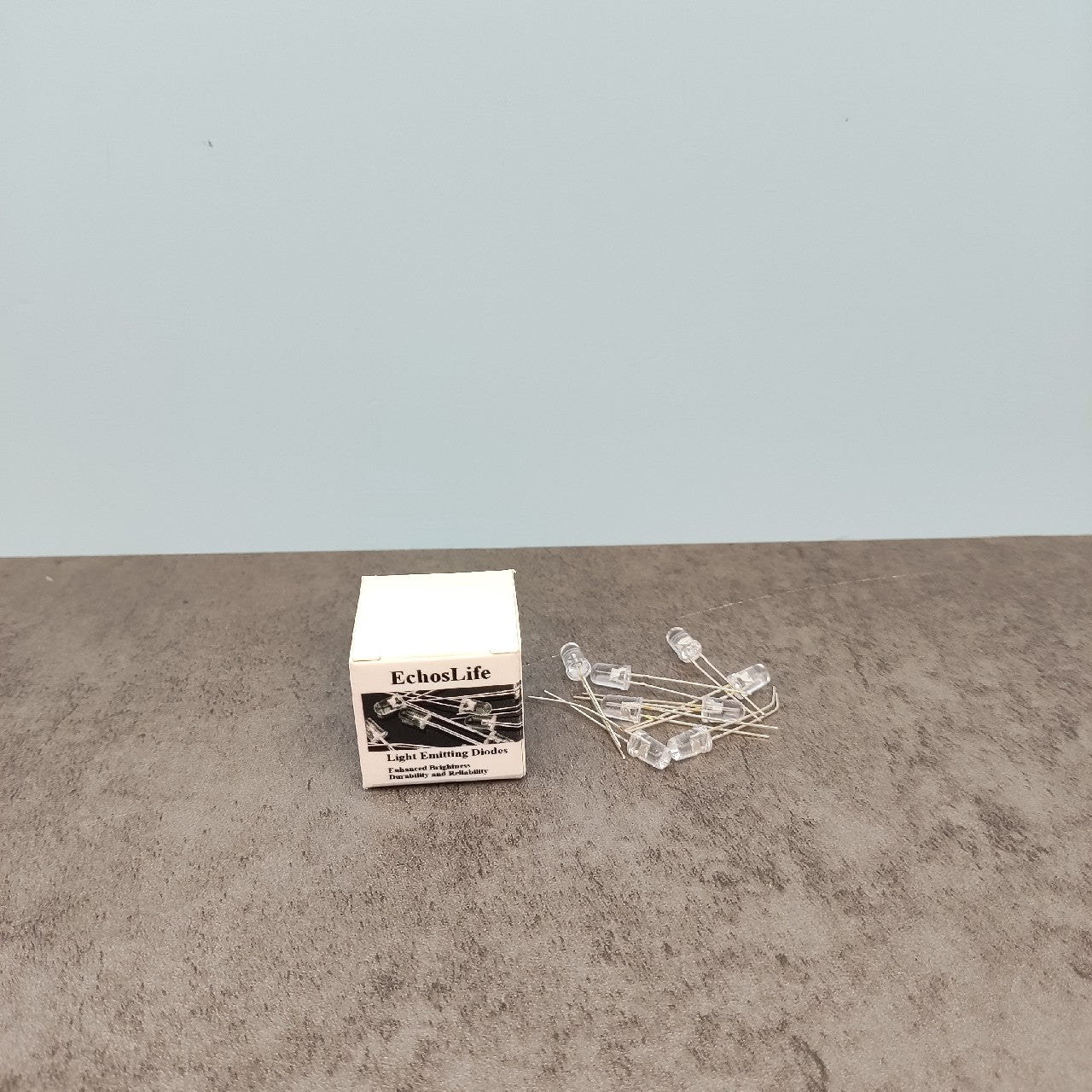 EchosLife 8 pcs 20mA LED Diode Lights Lighting Bulb Lamp Light Emitting Diodes Parts