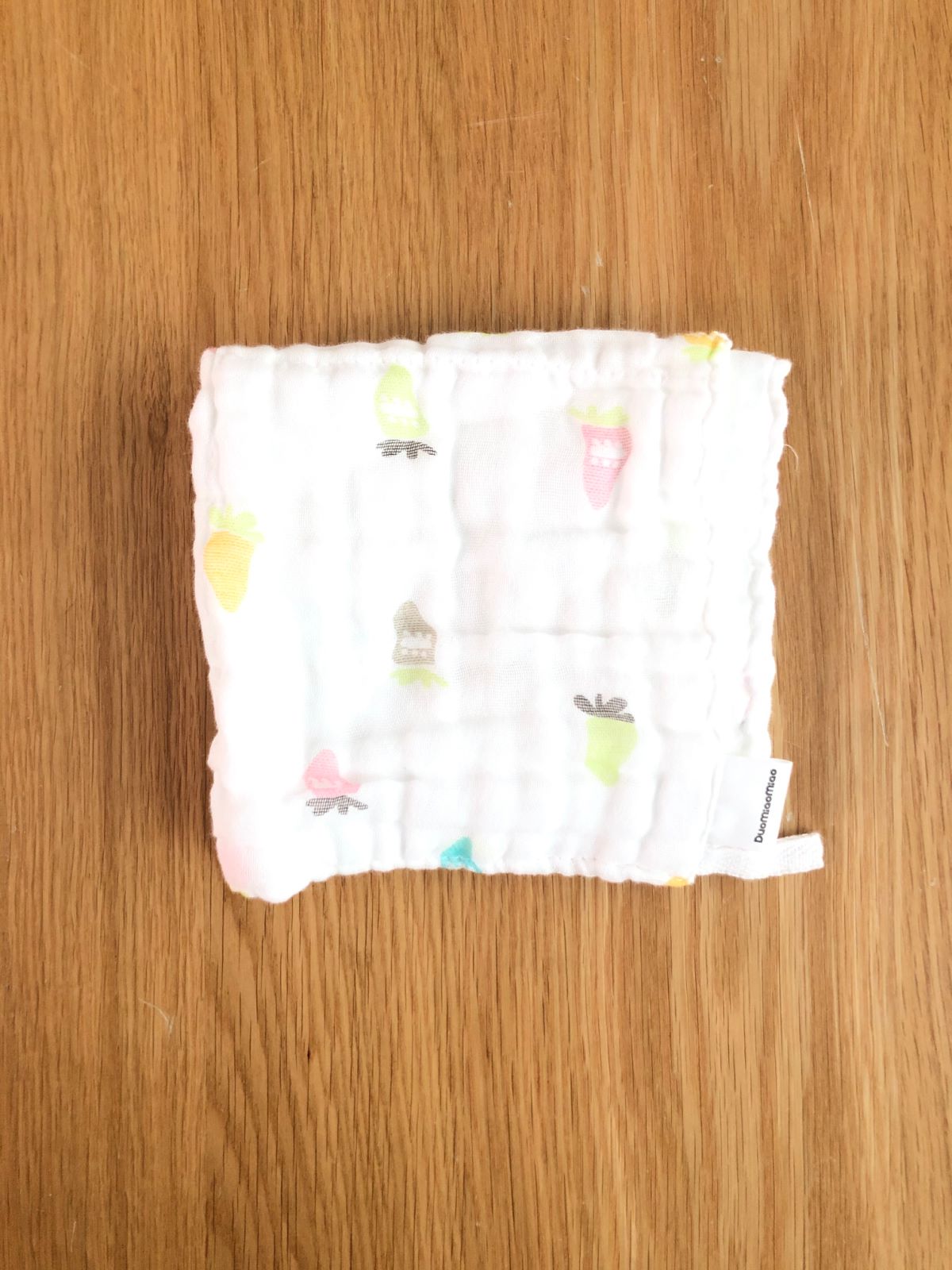 DuoMiaoMiao Baby Washcloths Soft Baby Muslin Washcloth Face Towels for Newborn with Sensitive Skin