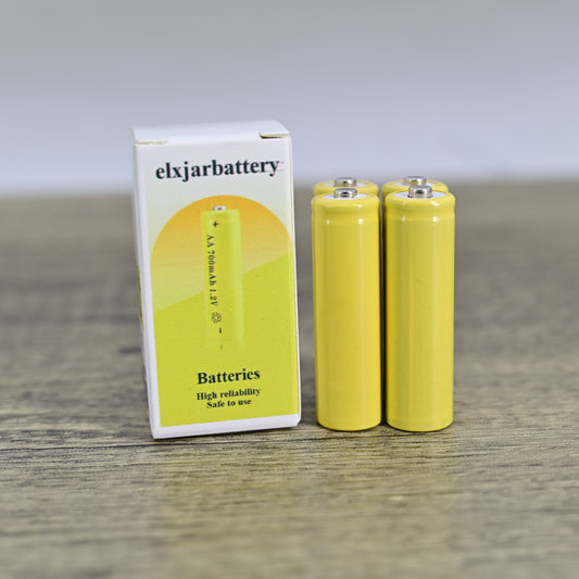 elxjarbattery NiCd AA 700mAh 1.2V Rechargeable Batteries for Solar Lights