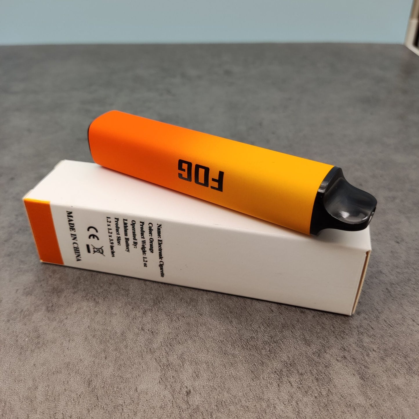 Electronic Cigarette Portable and Convenient Electronic Cigarette, Orange