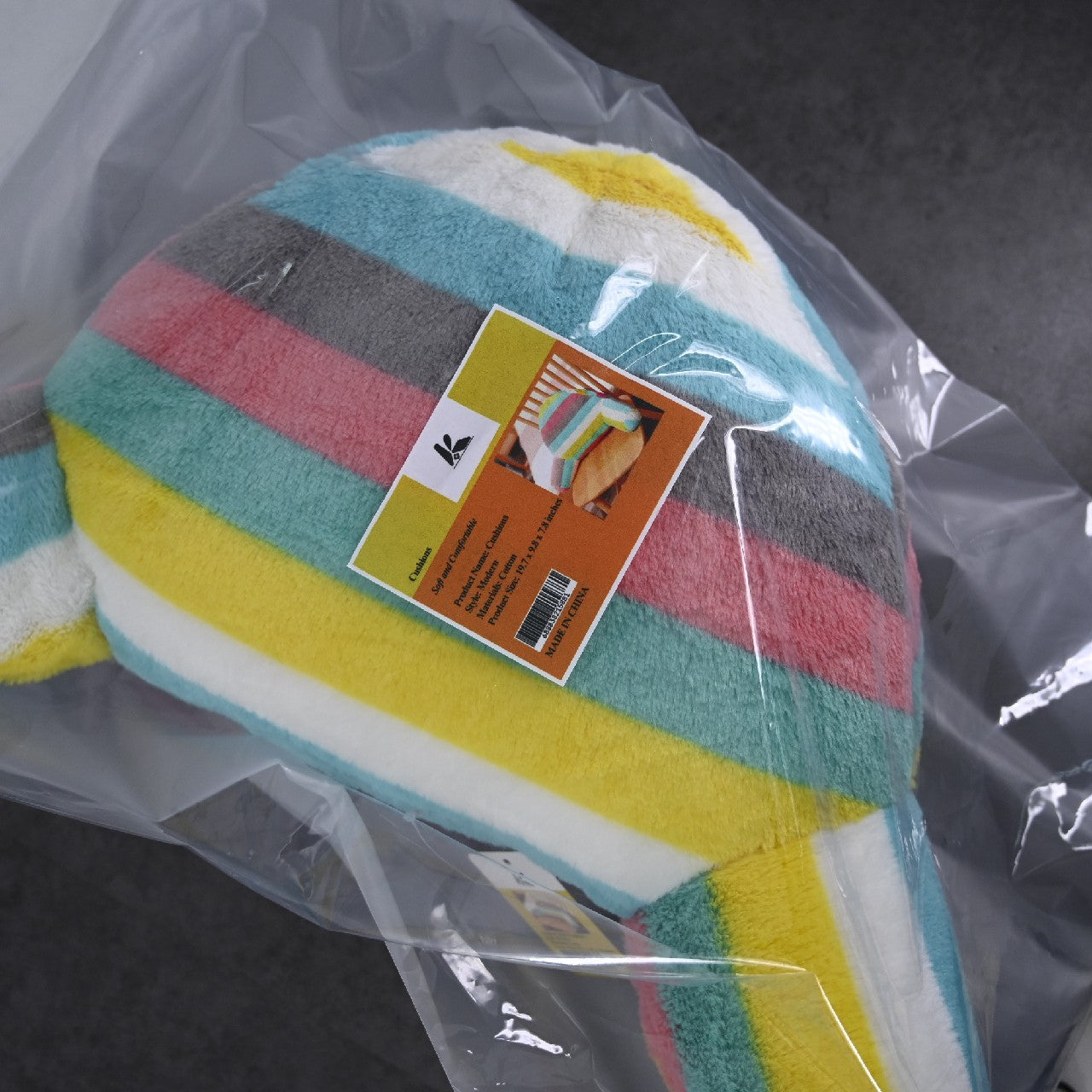 Cute Cartoon Lumbar Support Chair Cushion  Sofa Cushion Back Pillow