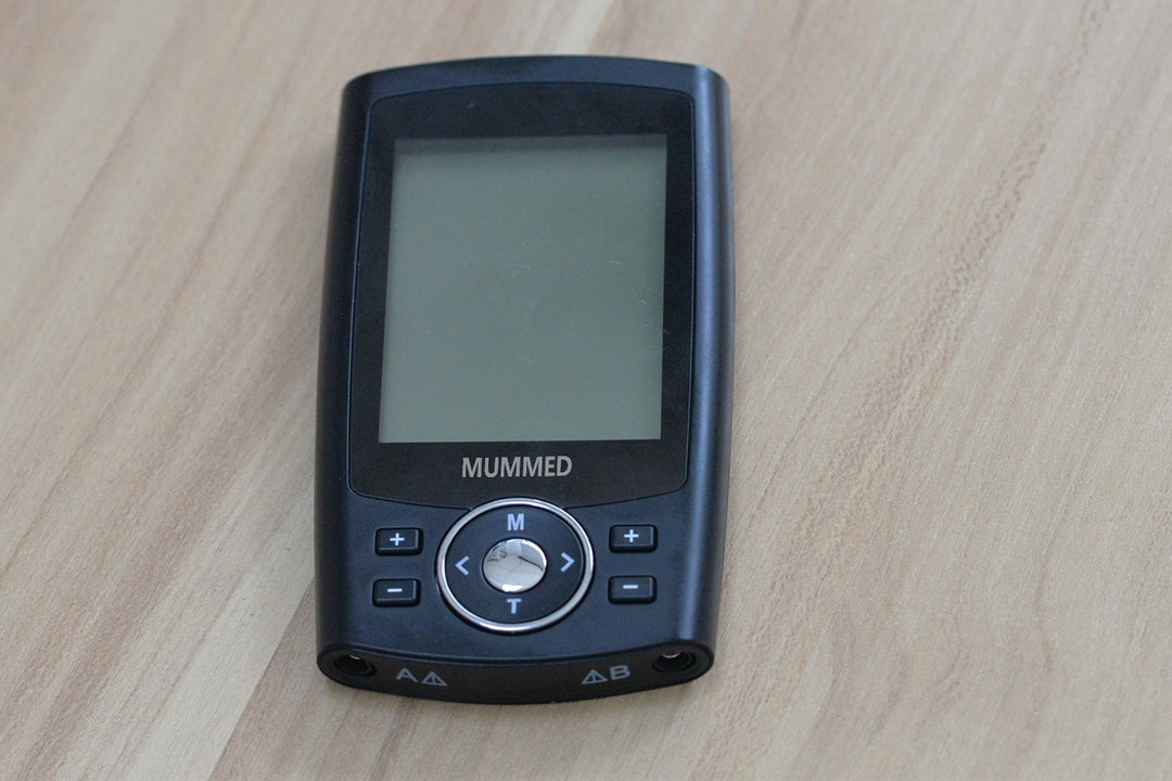 MUMMED Low Frequency Electric Therapy Apparatus with LCD Screen and Rechargeable Battery