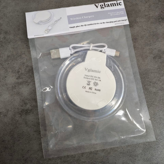 Vglamic Fast Wireless Charger Pad for Phone Charging Quick Adapter